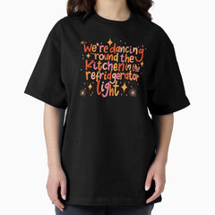 Taylor Swift All Too Well Lyric Design Oversized T Shirt