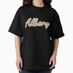 Albany College Town Script 1 Oversized T-Shirt