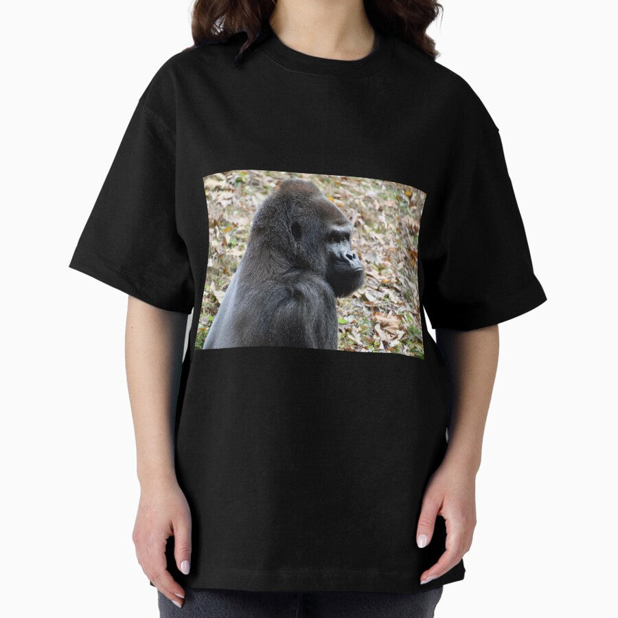Gorilla Kekla at Zoo Atlanta Oversized T-Shirt