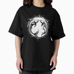 Gothic Pisces Oversized T-Shirt