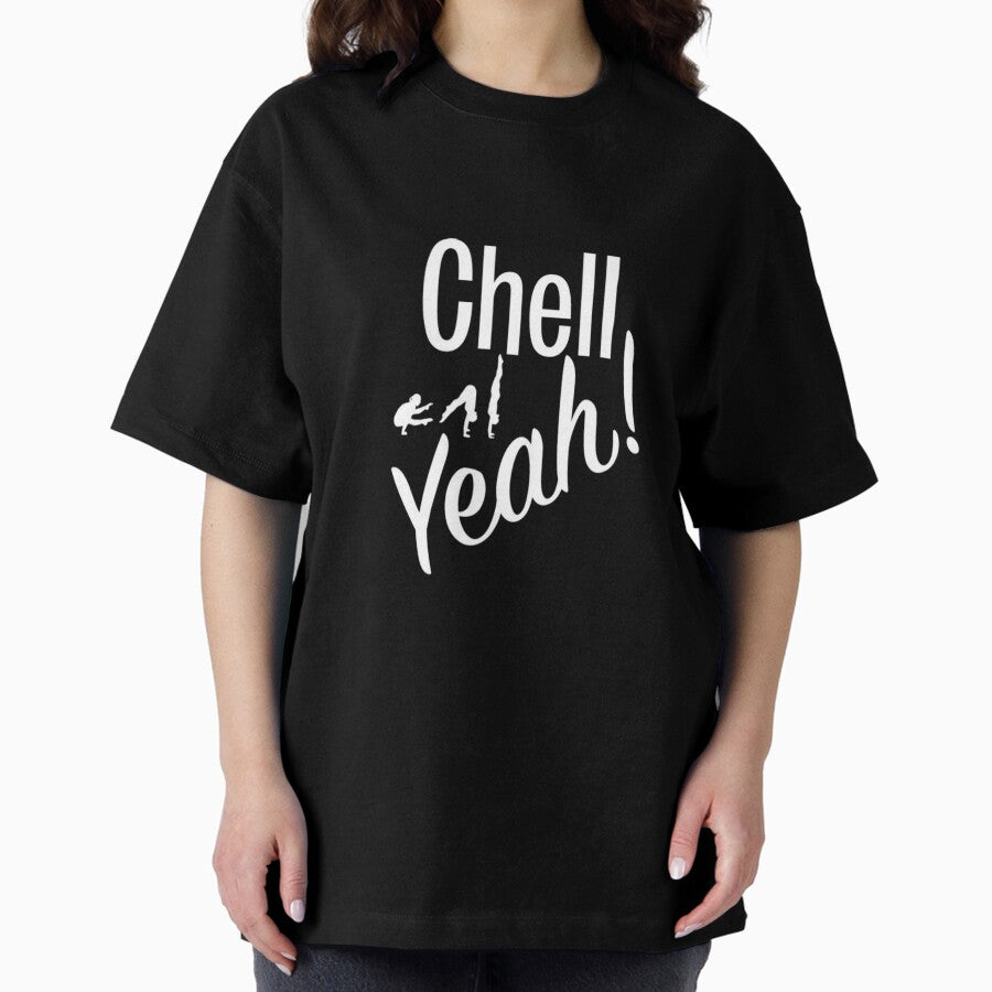 Chell Yeah Chellsie Memmel Graphic Oversized T Shirt