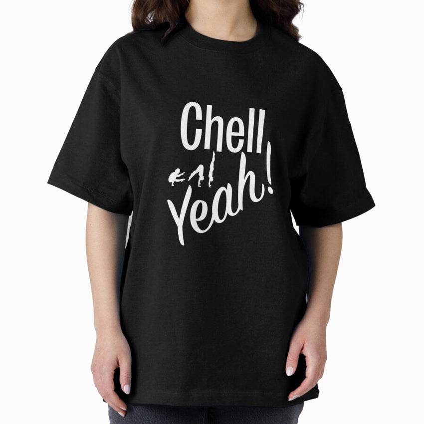 Chell Yeah Chellsie Memmel Graphic Oversized T Shirt