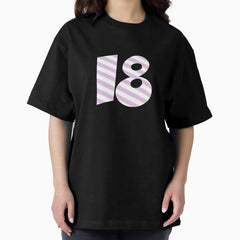 18 Marshmallow Texture Oversized T Shirt