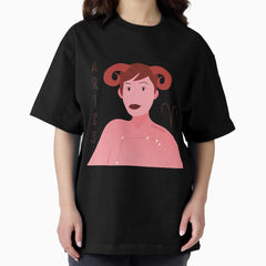Aries Aries Woman Zodiac Astrology Oversized T Shirt