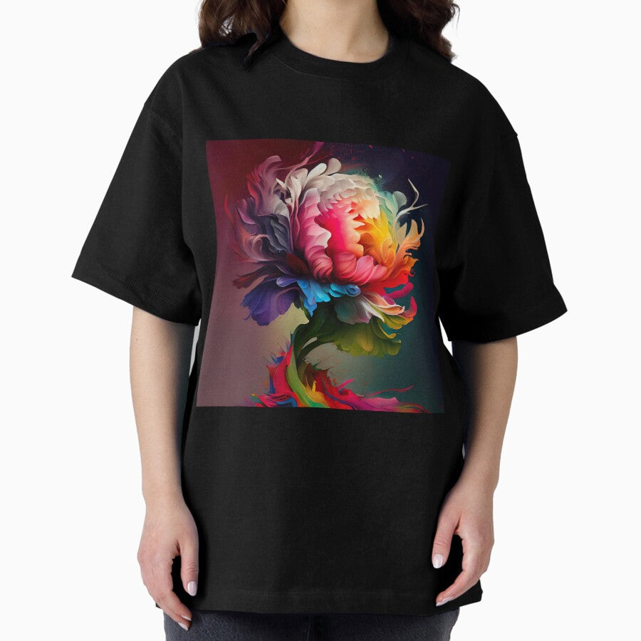 Art Floral Digital Designs The Arts Of Flowers In Atlanta Georgia Oversized T Shirt