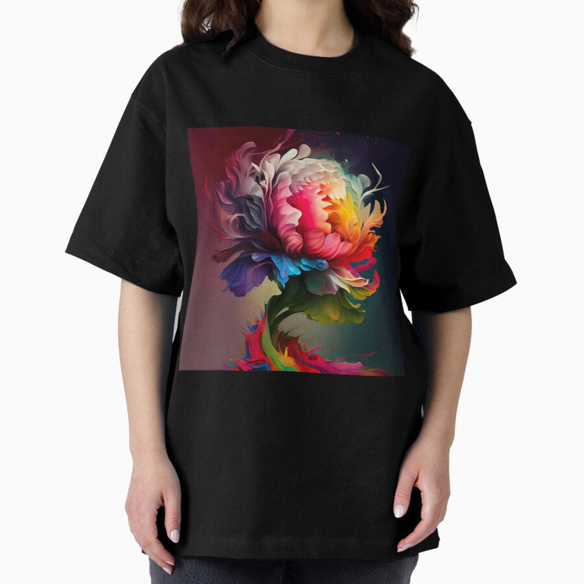 Art Floral Digital Designs The Arts Of Flowers In Atlanta Georgia Oversized T Shirt