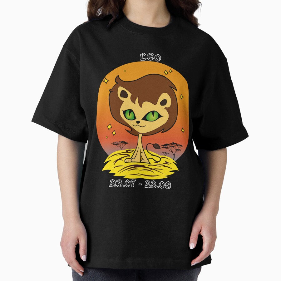 Zodiac sign - Leo Oversized T-Shirt