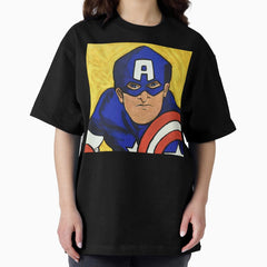 American Superhero Oversized T-Shirt