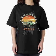 Adventrure Awaits Oversized T Shirt