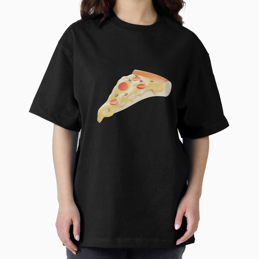 PIECE of pizza t-shirt Oversized T-Shirt