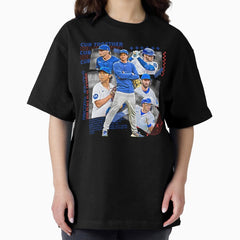 Chicago Baseball Team Squad Design Oversized T-Shirt