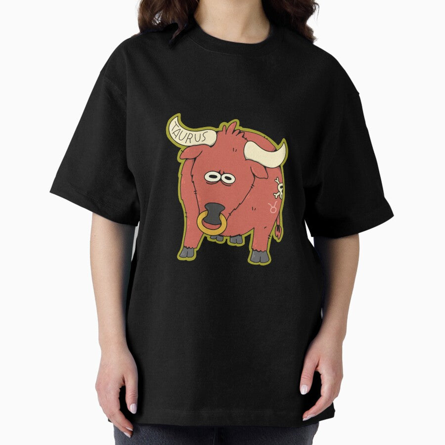 Taurus Bull Oversized T-Shirt