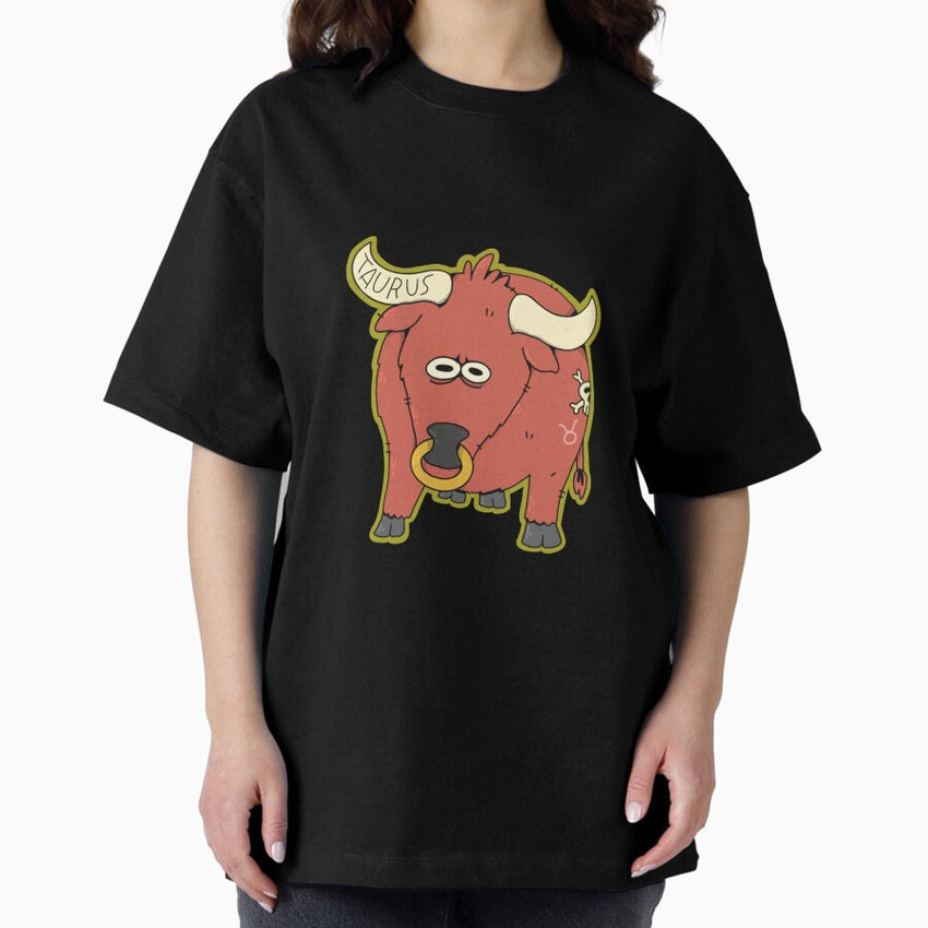 Taurus Bull Oversized T-Shirt