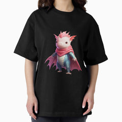 Axolotl Superhero Oversized T-Shirt