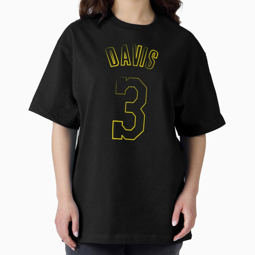 Anthony Davis Gold Oversized T-Shirt
