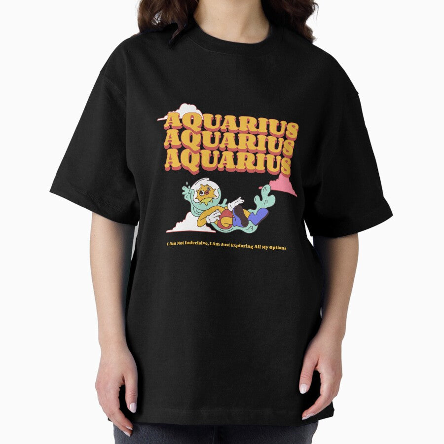 Aquarius Aquarius Aquarius Oversized T-Shirt