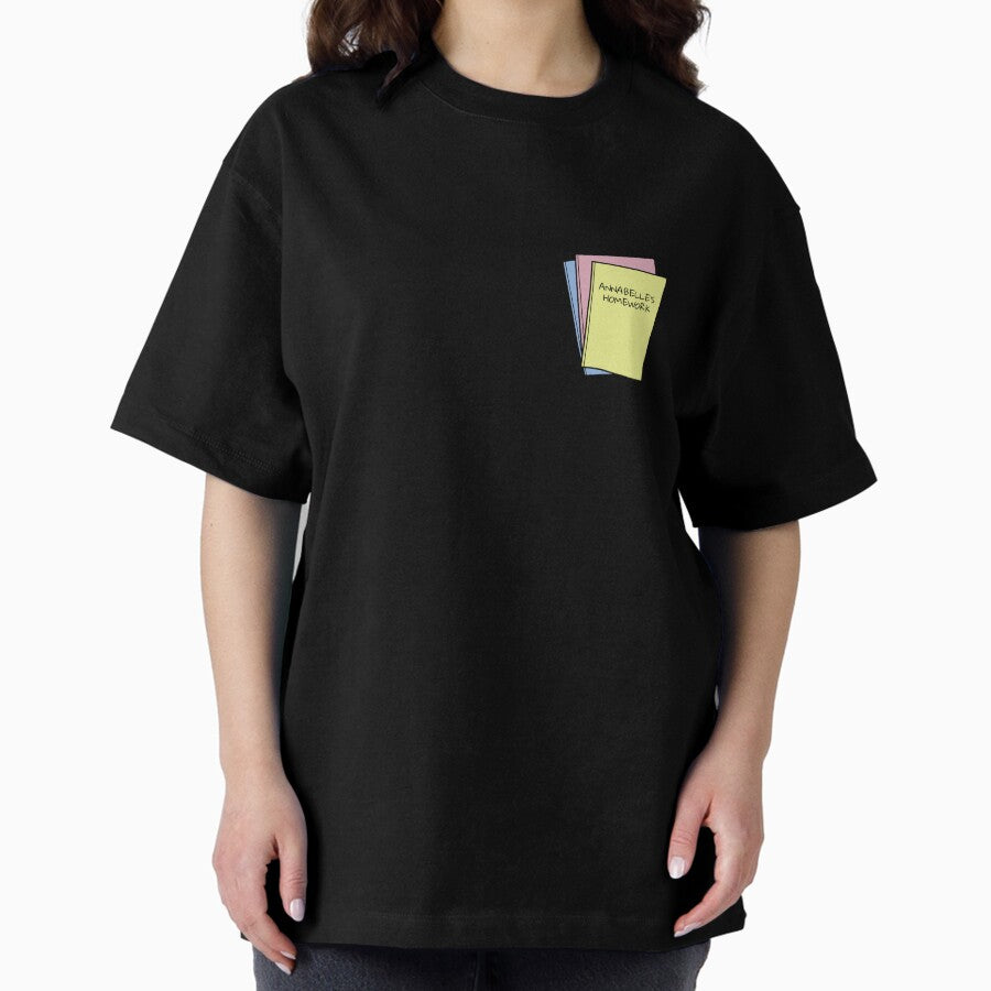 Annabelles Homework Oversized T Shirt