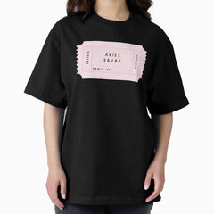 Aries Squad Ticket Oversized T Shirt
