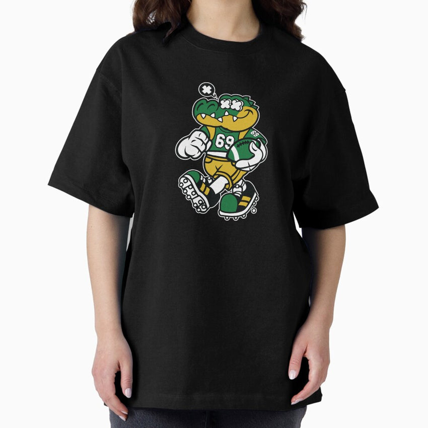 Alligator Football Oversized T-Shirt
