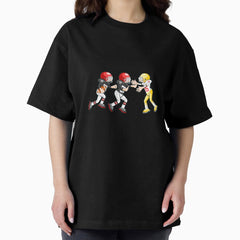 American Football Cartoon Style 9/41 Oversized T-Shirt
