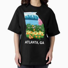 Atlanta Georgia Oversized T Shirt