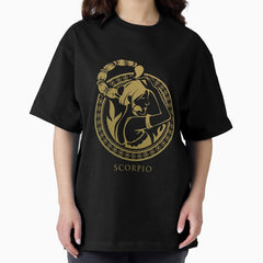 Scorpio Zodiac Horoscope Astrology Woman Gift Idea Oversized T-Shirt