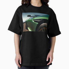 Aston Martin Db12 2024 Green Premium Photo Poster Ii Oversized T Shirt