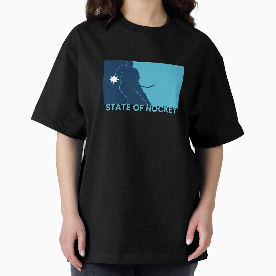 State of Hockey Oversized T-Shirt