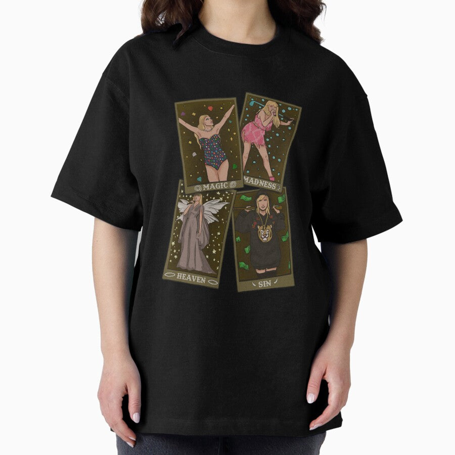 Taylor Swift Tarot Cards Mastermind Oversized T Shirt