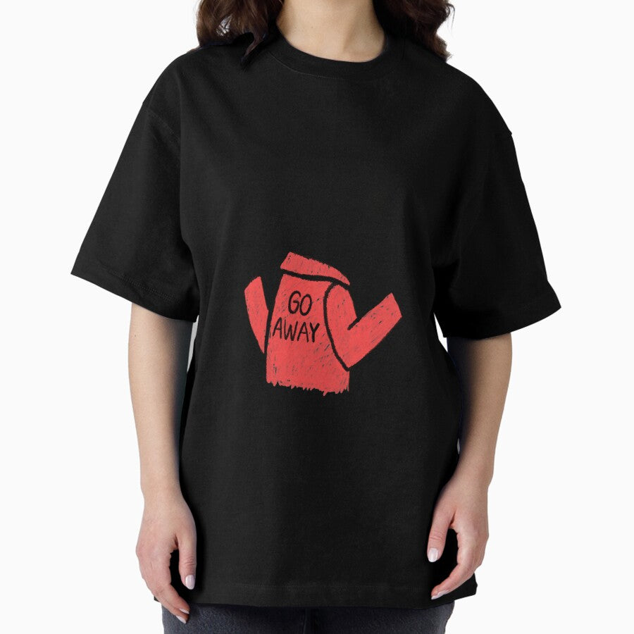 Nobody cares | Funny cat Oversized T-Shirt