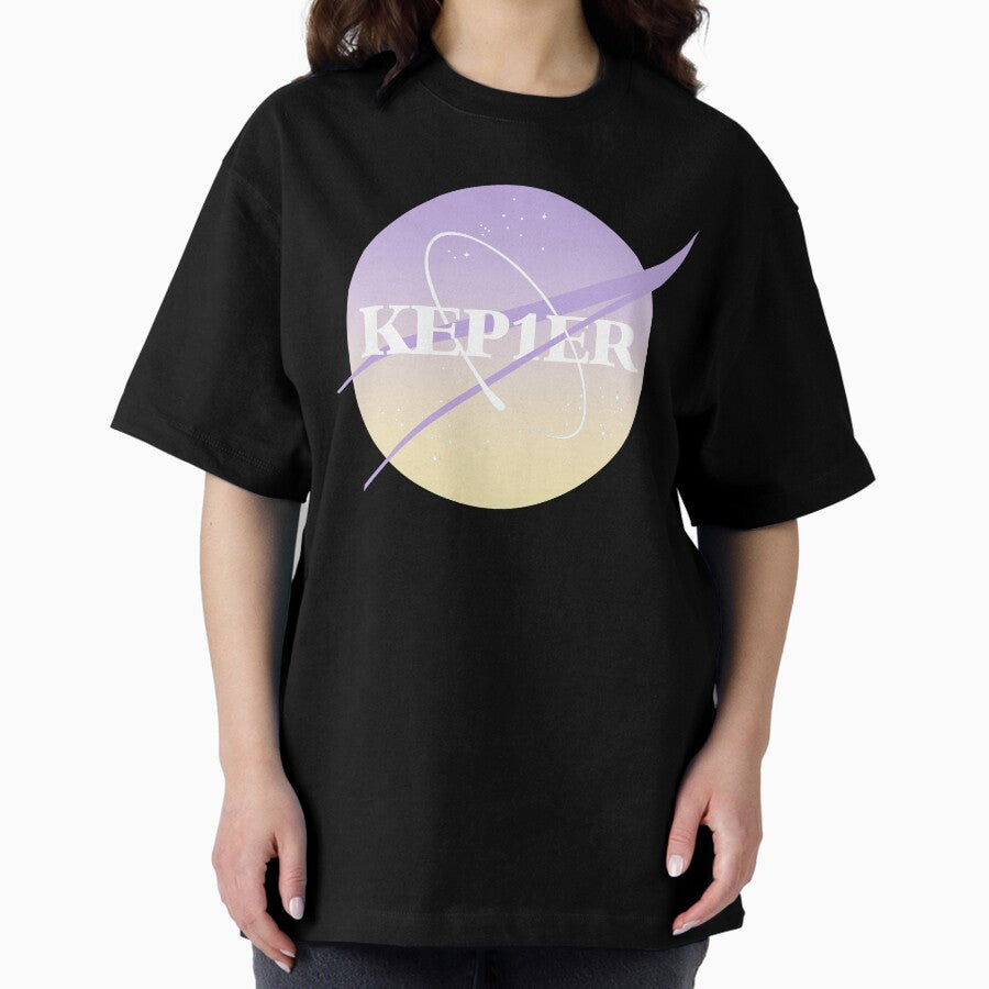 Kep1Er Nasa Oversized T Shirt