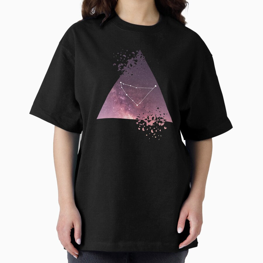 Capricorn Zodiac Oversized T-Shirt