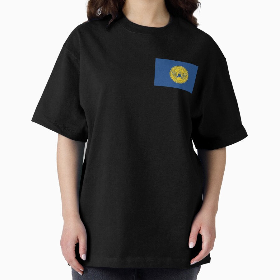 Atlanta Georgia City Flag Oversized T Shirt
