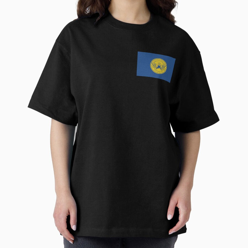 Atlanta Georgia City Flag Oversized T Shirt