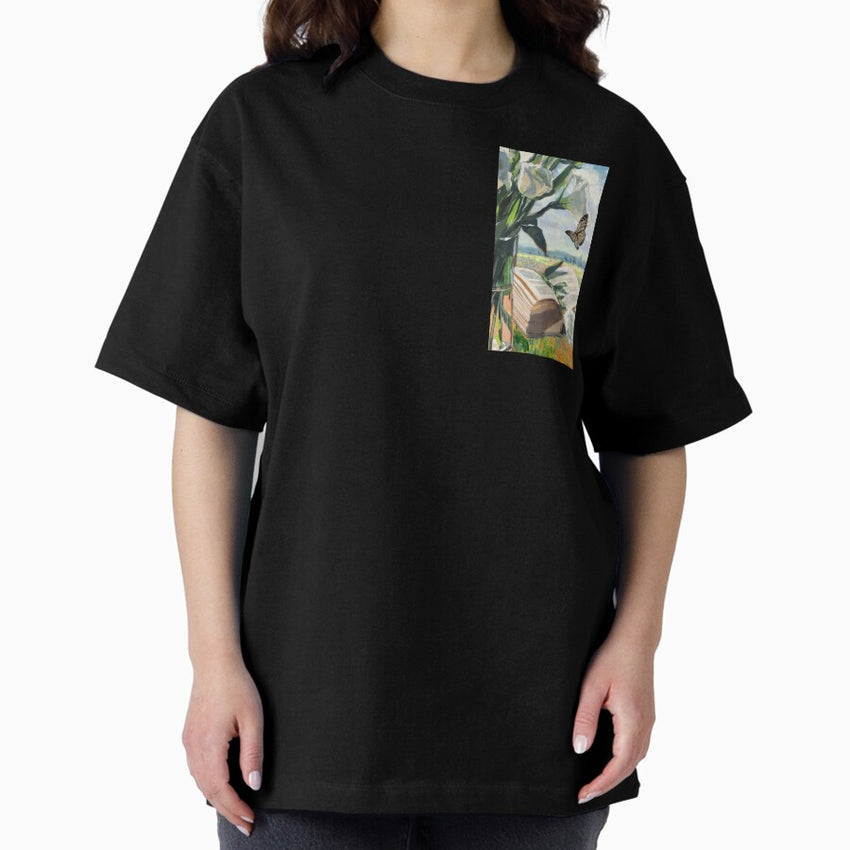 Aesthetic Collage Oversized T Shirt
