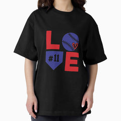 Baseball , baseball lovers , baseball player , baseball idea Oversized T-Shirt