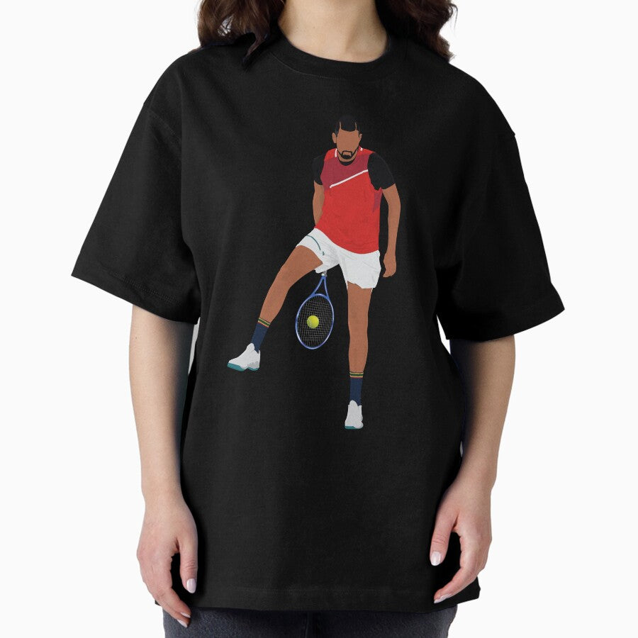 Amazing Tennis Serve Oversized T Shirt