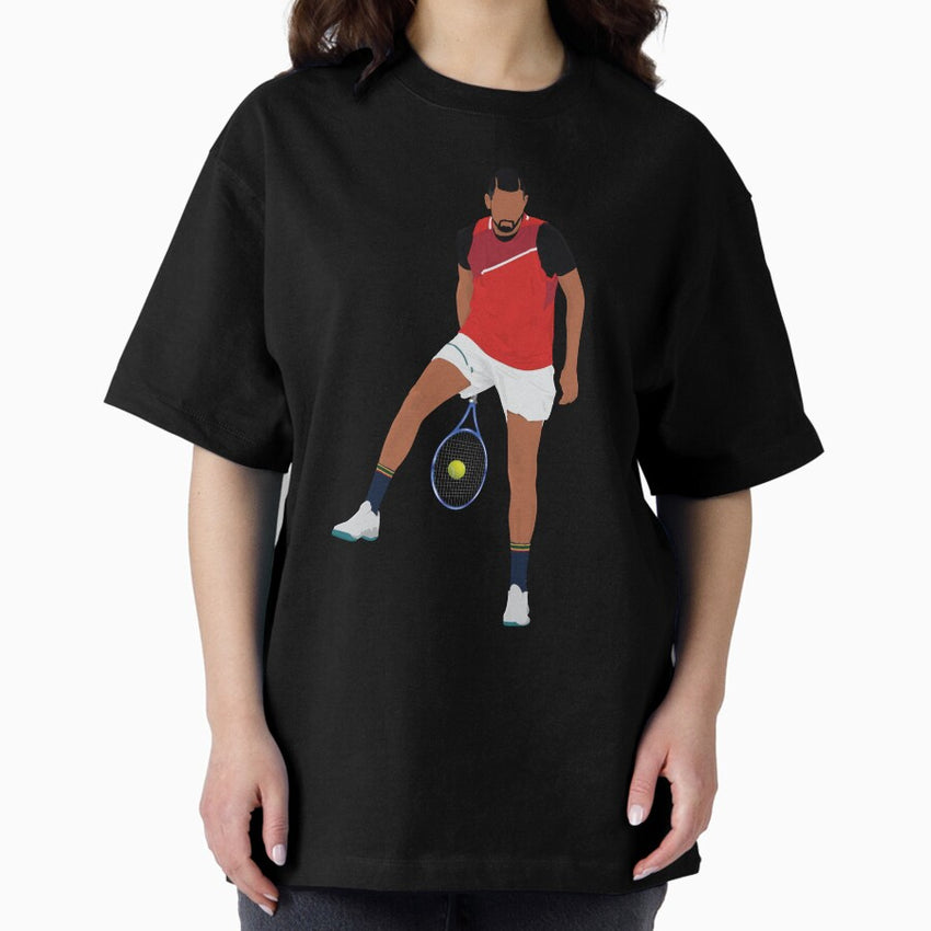 Amazing Tennis Serve Oversized T Shirt