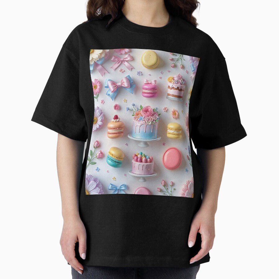 Cute Vintage Oversized T Shirt