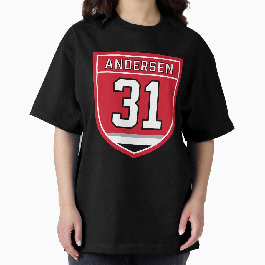 Andersen #31 emblem Oversized T-Shirt