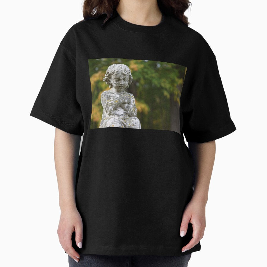 Cemetery Child Oversized T-Shirt