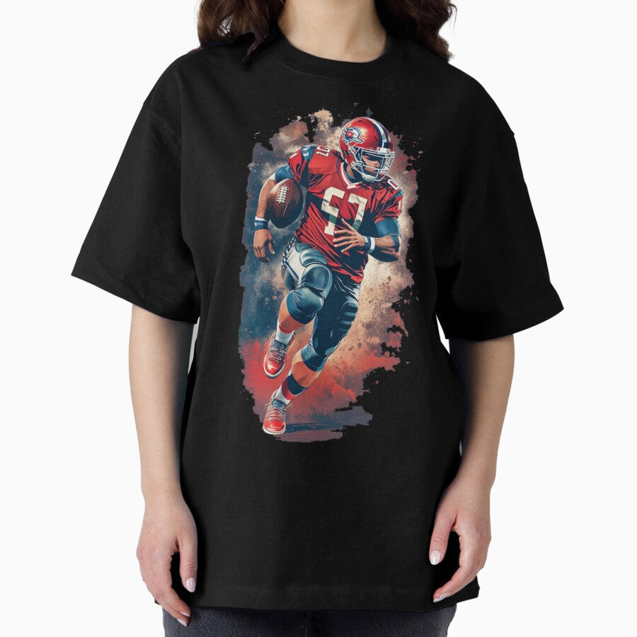 American football player Oversized T-Shirt