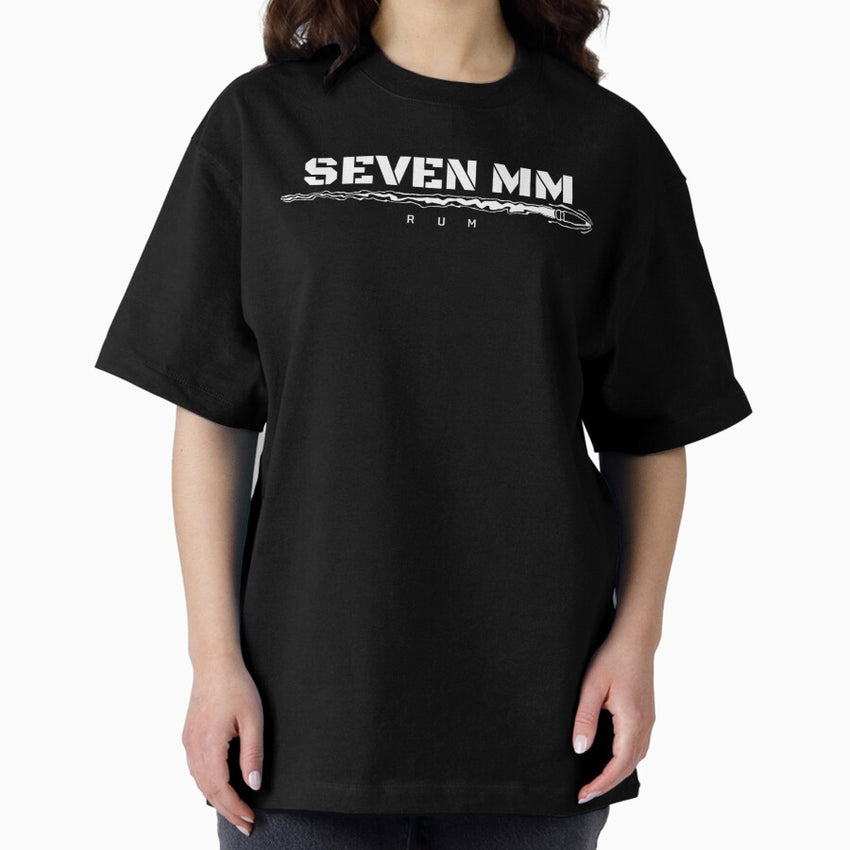 7 Mm Rem Ultra Mag Rum Oversized T Shirt