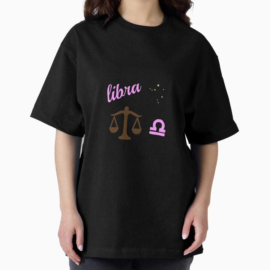 libra set Oversized T-Shirt
