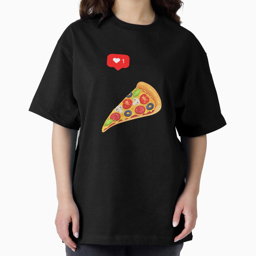 Pizza lover, Willow Days Oversized T-Shirt