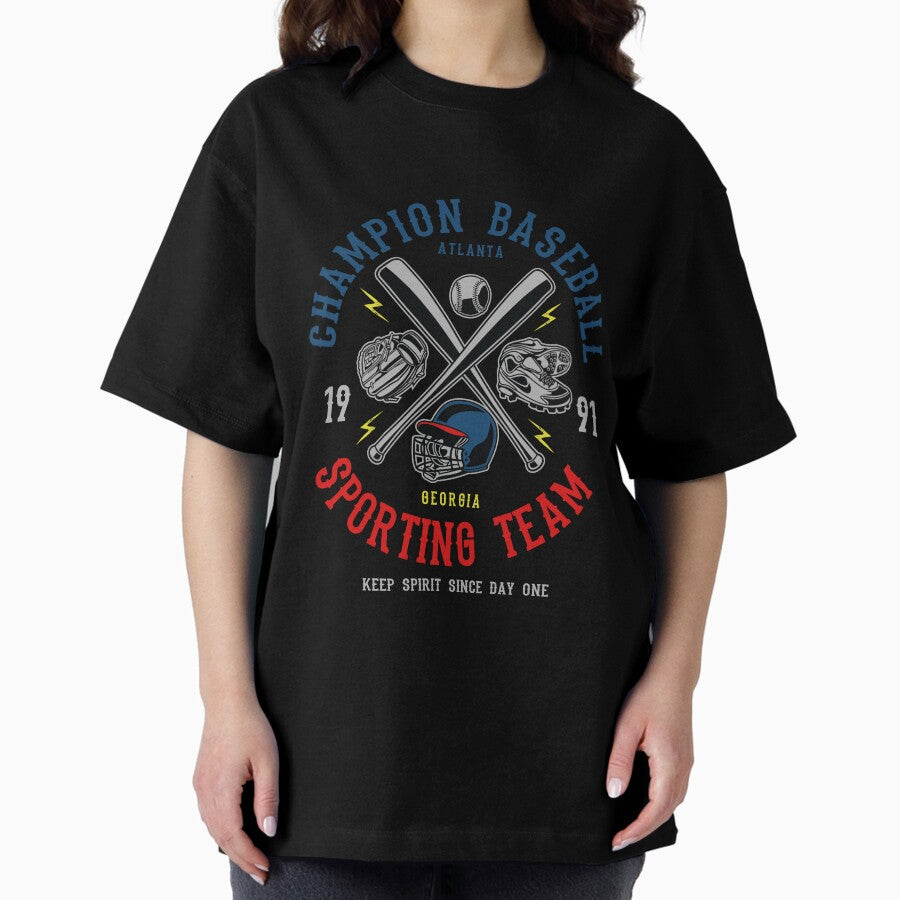 Champion Baseball Oversized T-Shirt