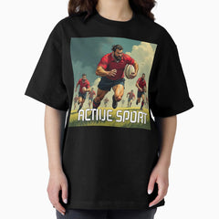 Active Sport Rugby Australia Sports Oversized T-Shirt