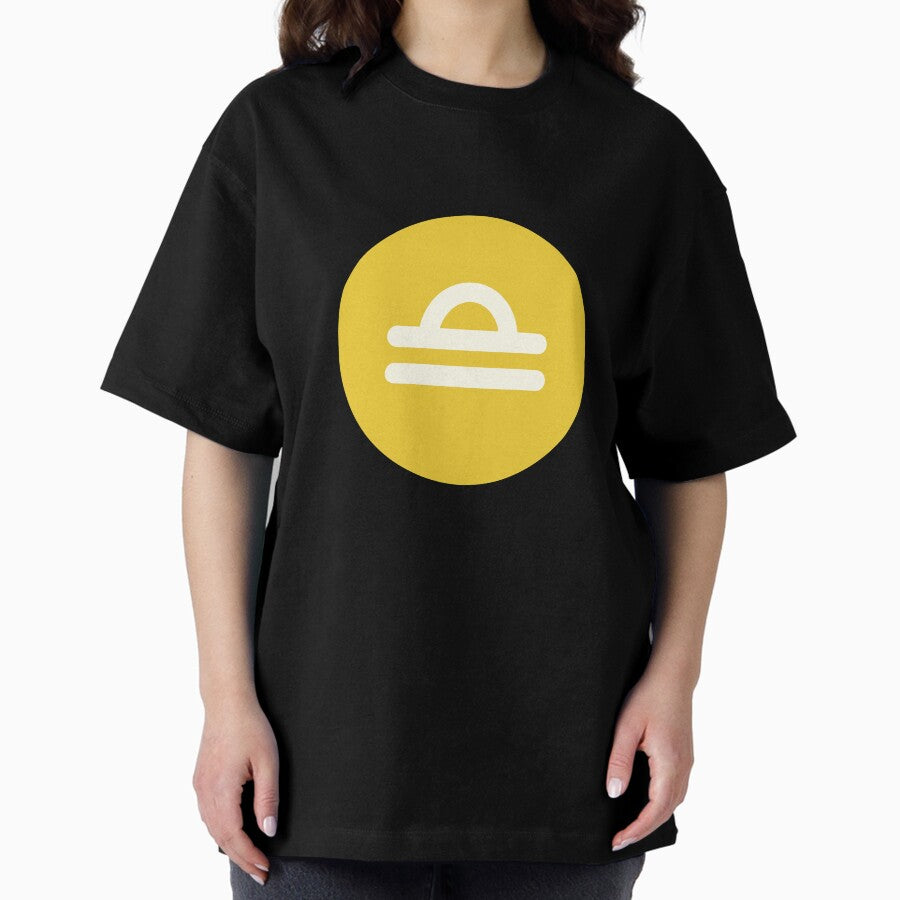 Zodiac Sign Test libra Oversized T-Shirt