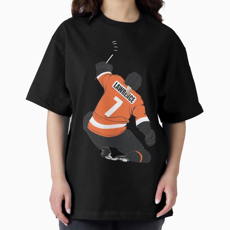7 Lawrence Hockey Products Oversized T-Shirt