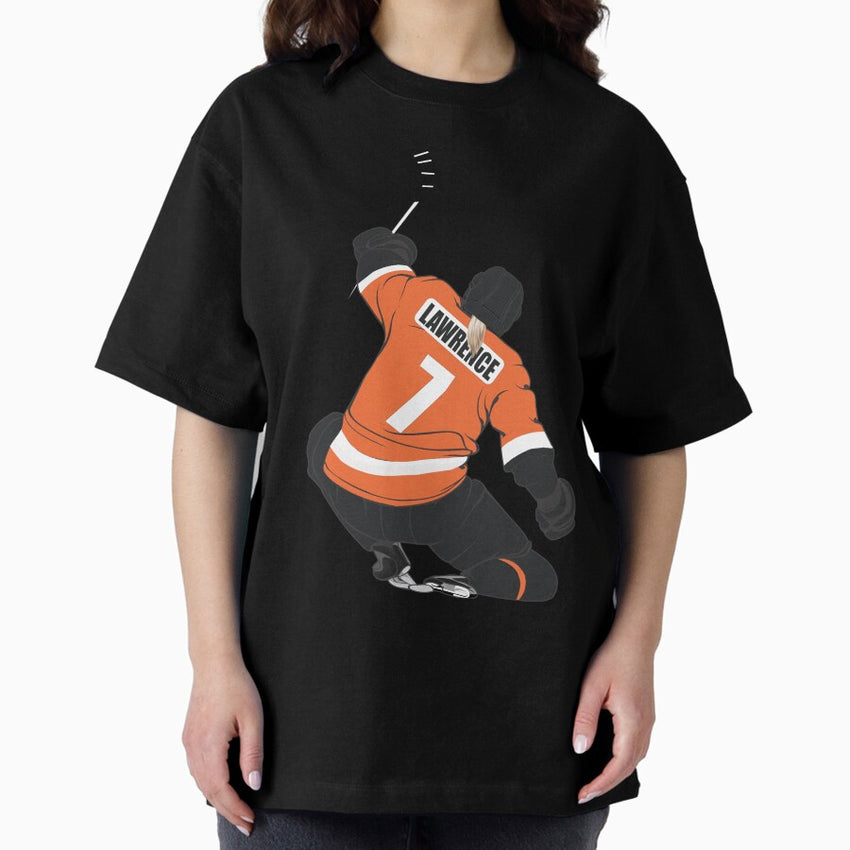 7 Lawrence Hockey Products Oversized T-Shirt